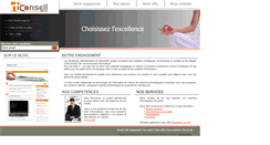 Desktop Screenshot of nticonseil.com